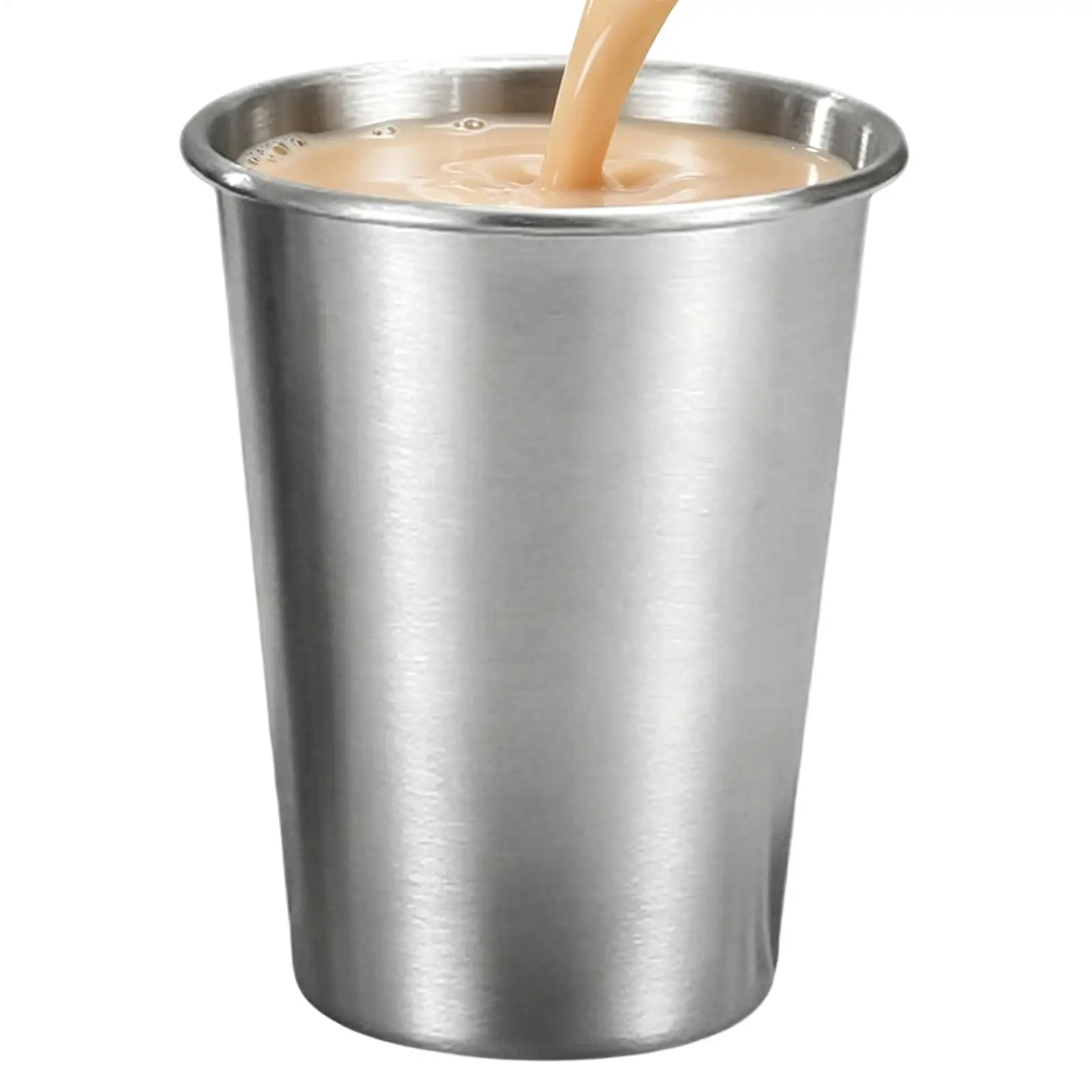 1PC Stainless Steel Beer Cups Metal Water Drinks Coffee Tumbler Tea Milk Mugs Kitchen Drinkware for Travel Outdoor Camping Oasis Select