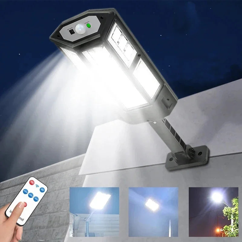 20000LM Powerful Outdoor Solar Lamp 3 modes Motion Sensor External Solar Lamp IPX65 Sunlight Yard Street Solar Outdoor Lighting Oasis Select