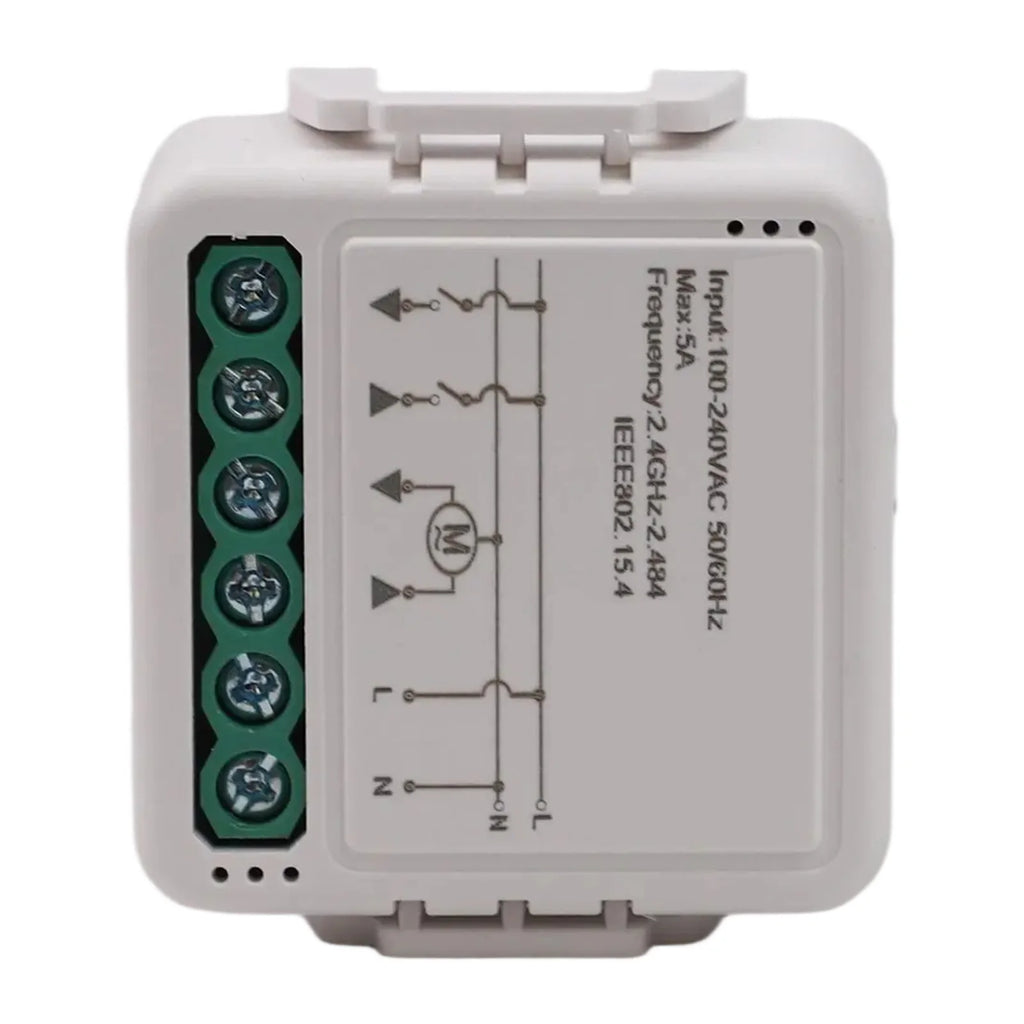 Convenient App Control Voice Control Timer Schedule For ZigBee Smart Shutter Switch Module for Simple Curtain Management Oasis Select zigbee
