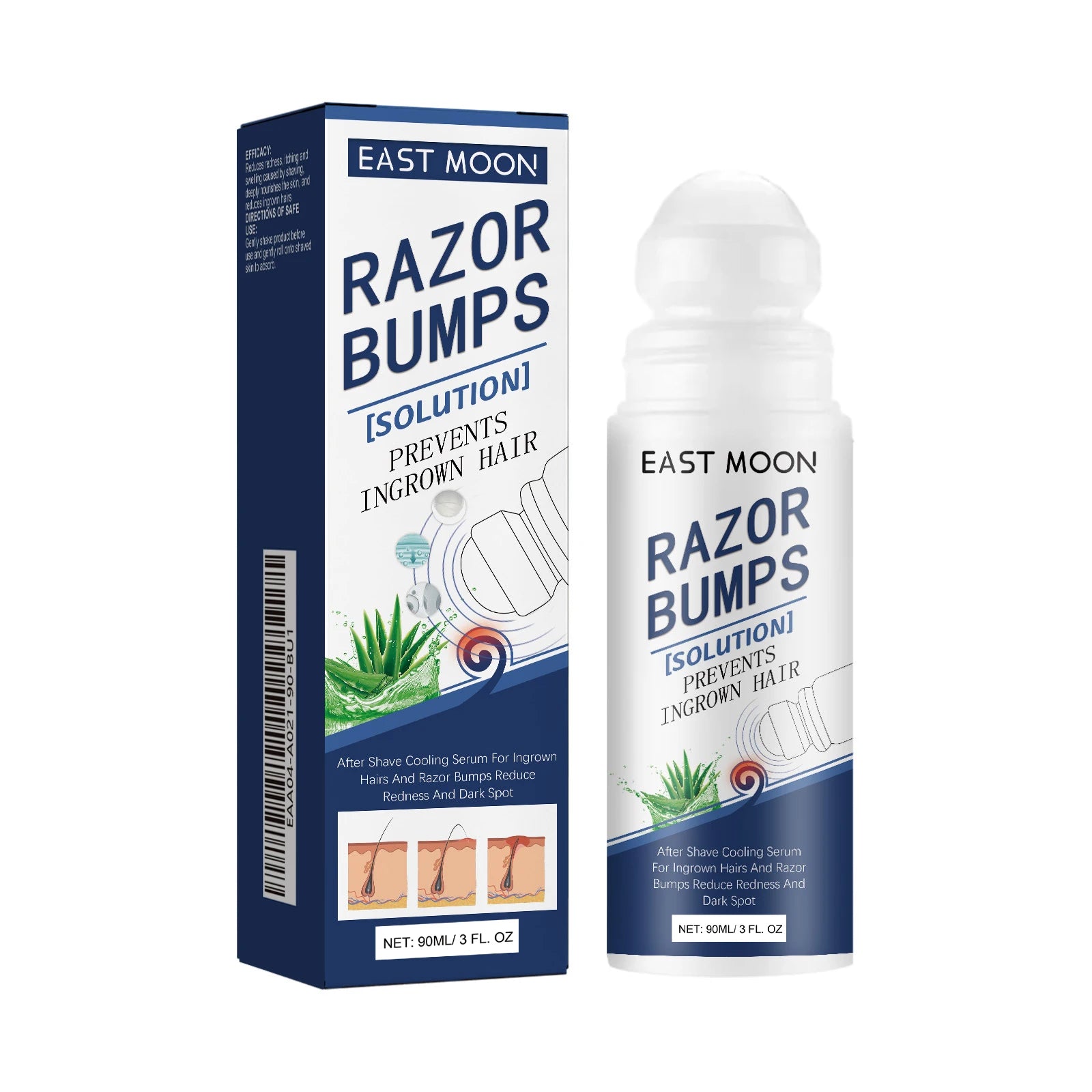 After Shave Repair Lotions Prevent Ingrowns Hair Treatment Smooth Body Skin Reduce Dark Spots Redness Serum for Vanish Pimple Oasis Select