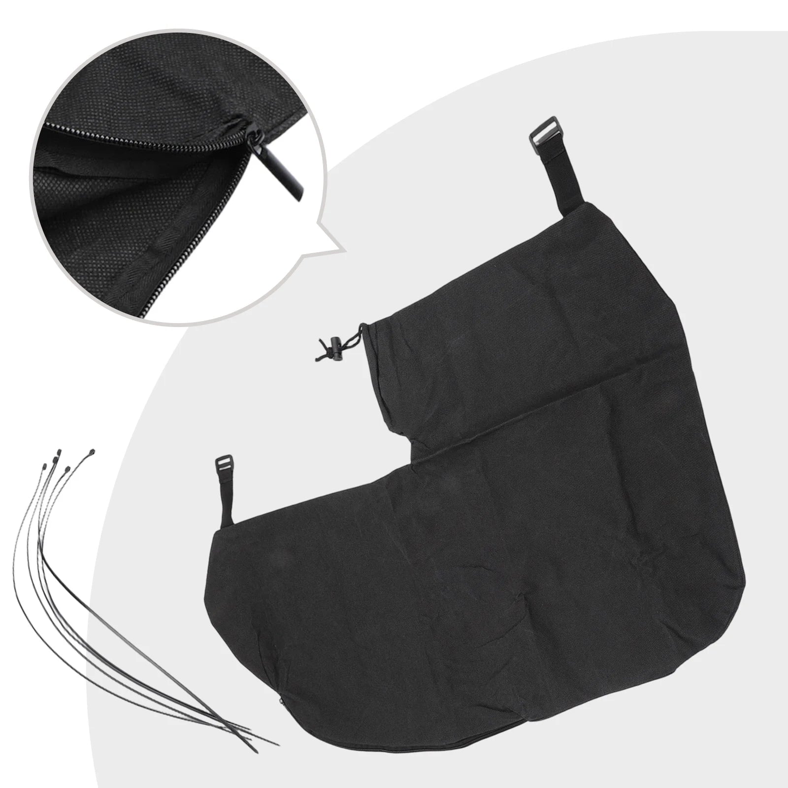 Leaf Vacuum Blower Bag Large Capacity Zipper Leaf Collection Bag For GE-CL 36 Li E-Solo For Gardenic Leaf Vacuum Cleaner Oasis Select