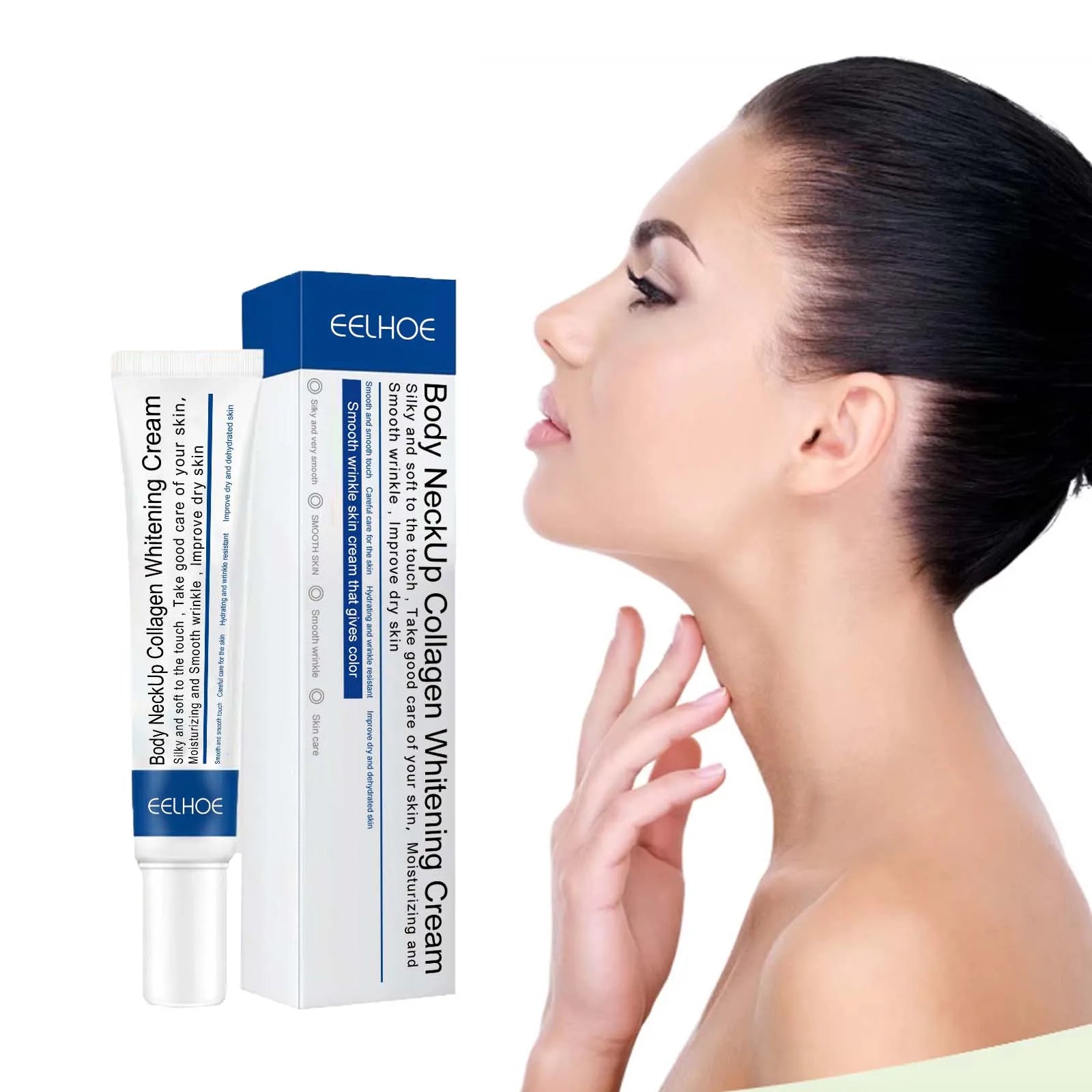 Collagen Neck Cream Lightens Neck Fine Lines Lifting Tightening Remove Double Chin Moisturizing Neck Brightening Cream Skincare Oasis Select Default Title