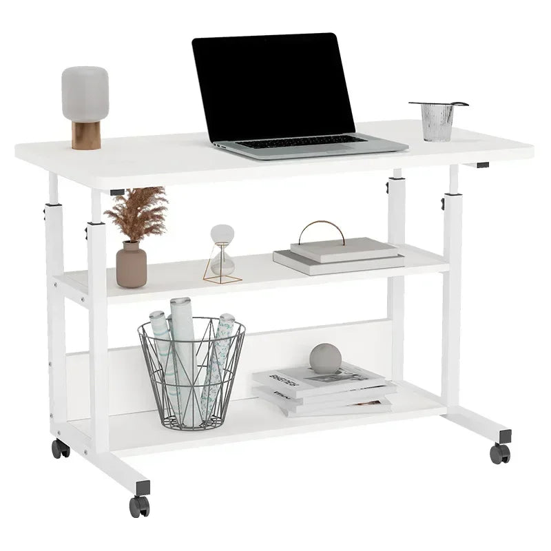 Multi-functional Household GoodsBedside Table Movable Lifting Computer Table Desk Bedroom Home Student Study Table Oasis Select