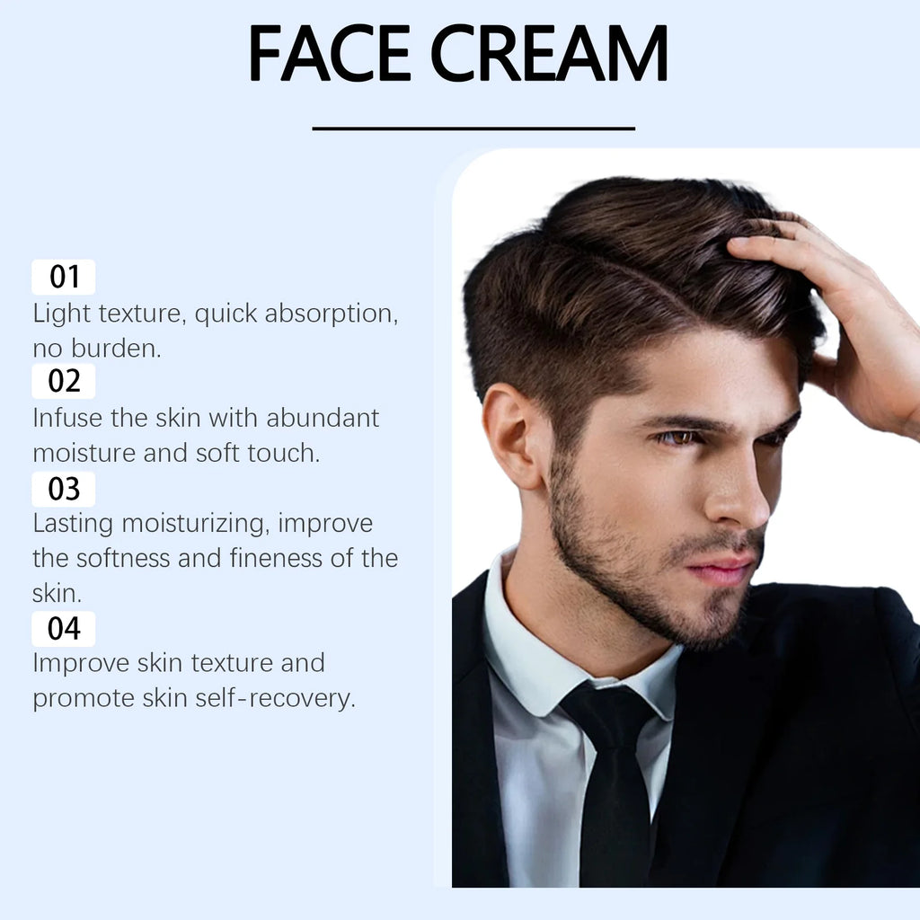 Men's Facial Firming Cream – Anti-Wrinkle & Moisturizing 50g Men's Face Cream Oasis Select