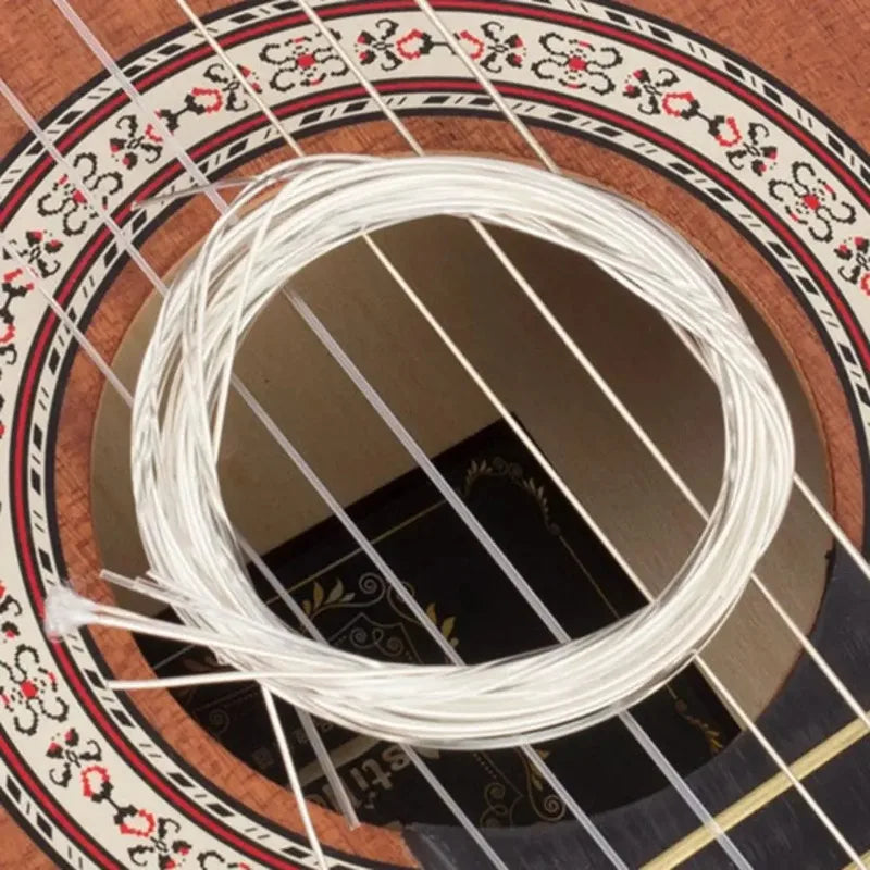 Classical Guitar Strings Hard Tension Corrosion Resistant Sturdy Replacement Strings for Musical Instrument Practice Performance Oasis Select