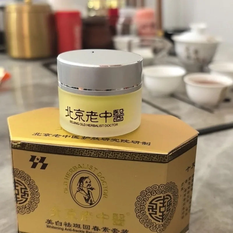 Chinese Herbal Day & Night Cream Set – Brightening Tone Correcting Herbal Face Cream Set Oasis Select