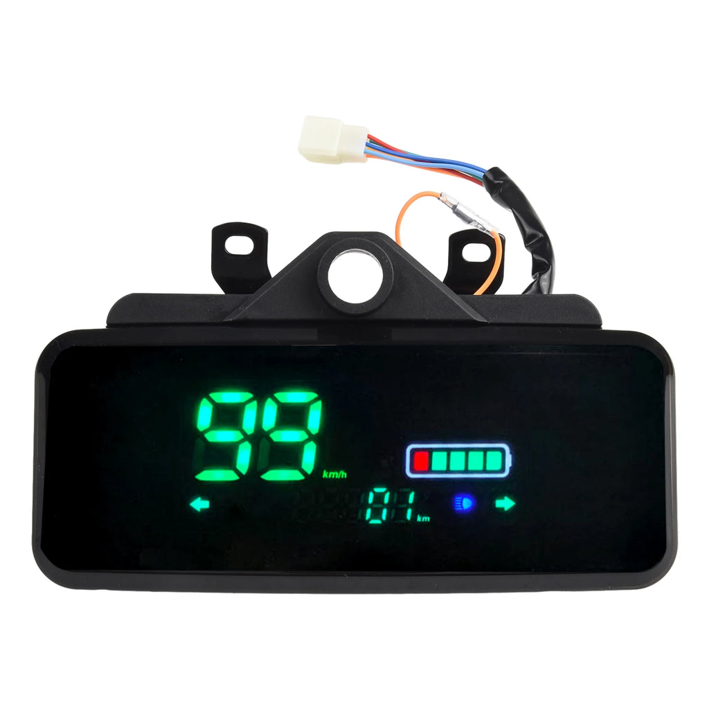 Approx 25Cm Display Display Ebike LCD Display Motor Speedmeter Screen 48-72V E-Bike Electric Bike Scooter 2023 New High Quality Oasis Select without switch keys