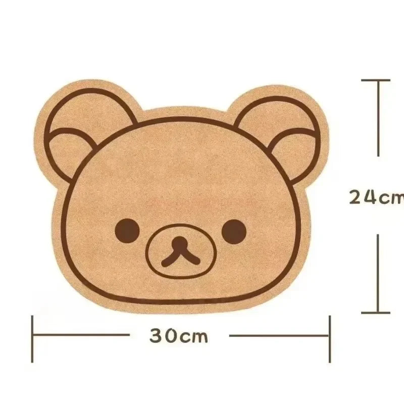 Cartoon Felt Board Home Decor Wall Decor Panel Felt Posters on The Wall Bear Wall Sticker Rilakkumas Children's Room Decorating Oasis Select 24x30cm