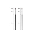 1/2/3/5pcs Ultra-Thin Eyeliner Brush Angled Eyebrow & Precise Detail Brush For Winged Liner And Under Eye Makeup Applicati Oasis Select small 2pcs