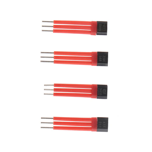 10PCS Electrocar Motor Hall Sensor 3144 41F 43F 413 With High Temperature Insulation Sleeve Hall Element Switch 13A A44E Sensor Oasis Select
