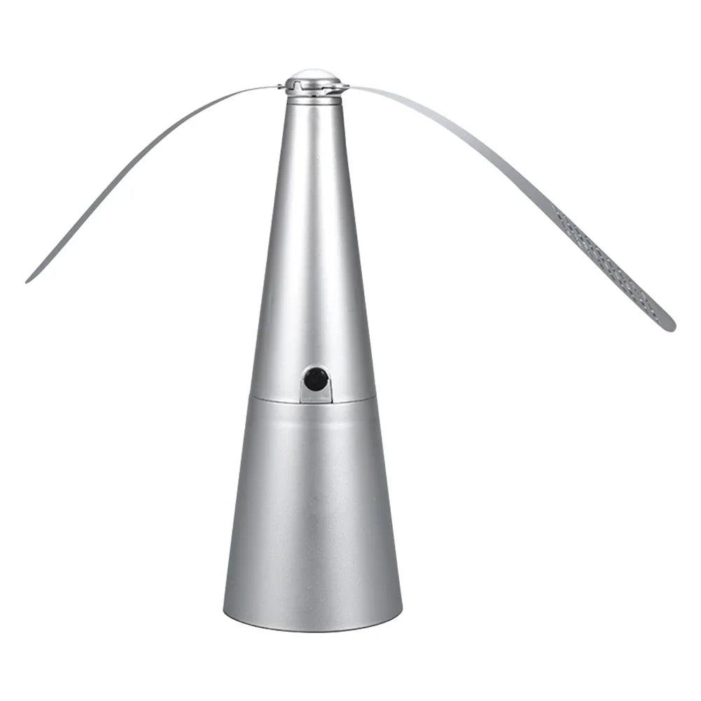 Battery Operated Fly Fan for Tables – Portable Bug Repellent Fly Repellent Fan Oasis Select Silver United States