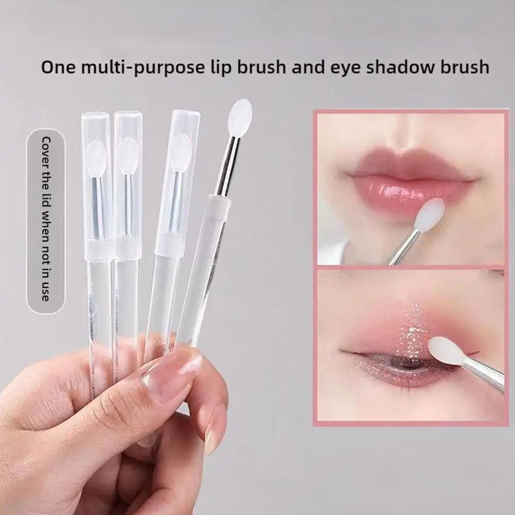 SADOER Retractable Silicone Lip & Concealer Travel Brush Makeup Brush Oasis Select