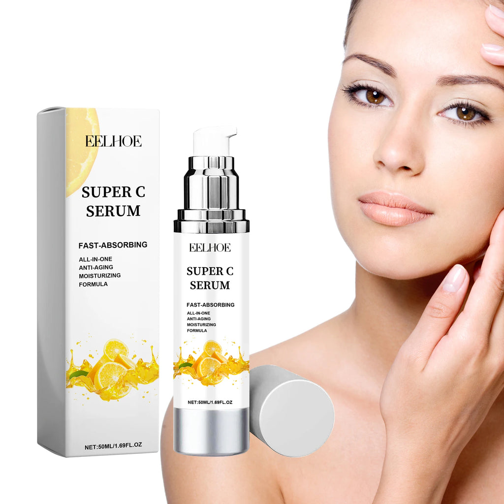 EELHOE Vitamin C Essence Liquid Whitening Moisturizing Soft Delicate Skin Essence Gentle Fomula Suitable for All Skin Types Oasis Select