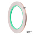 65FT Double Conductive Copper Foil Tape For EMI Shielding Conductive Tape Multipurpose Welding Electrical Repair Oasis Select 5mm