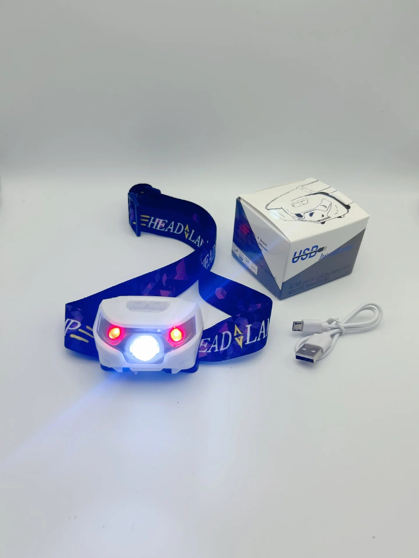 SHINEKNOT LED Rechargeable Headlamp | Smart Sensor, Waterproof