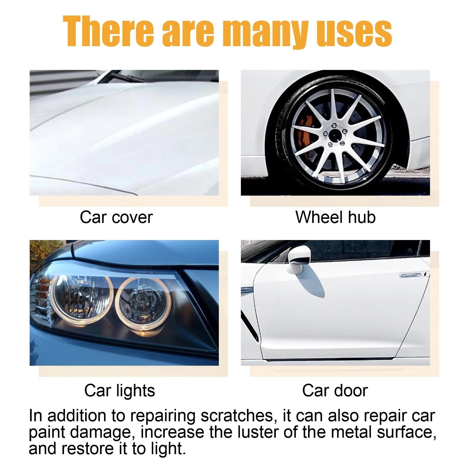 Scratch Removal Wax for Car Scratch Remove Surface Stains Clay Scratch Repair Paste Restores and Protects Polishing Car Care Oasis Select