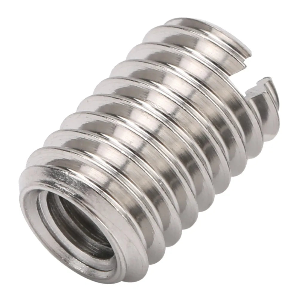 Stainless Steel Thread Reducing Nut M8 x 1.25mm M5 x 0.8mm Pipe Fitting Reducer Adapter Female 12mm Length Oasis Select