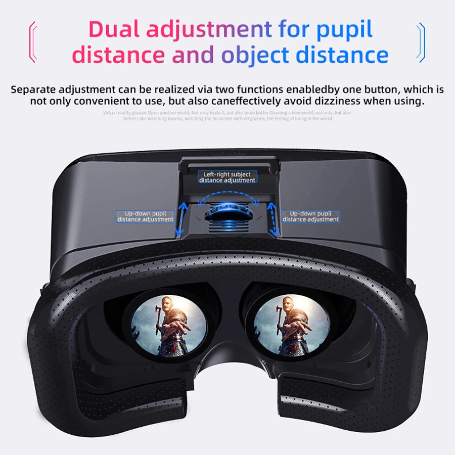 AyeBeau 3D VR Headset for Smartphones | Immersive VR Goggles