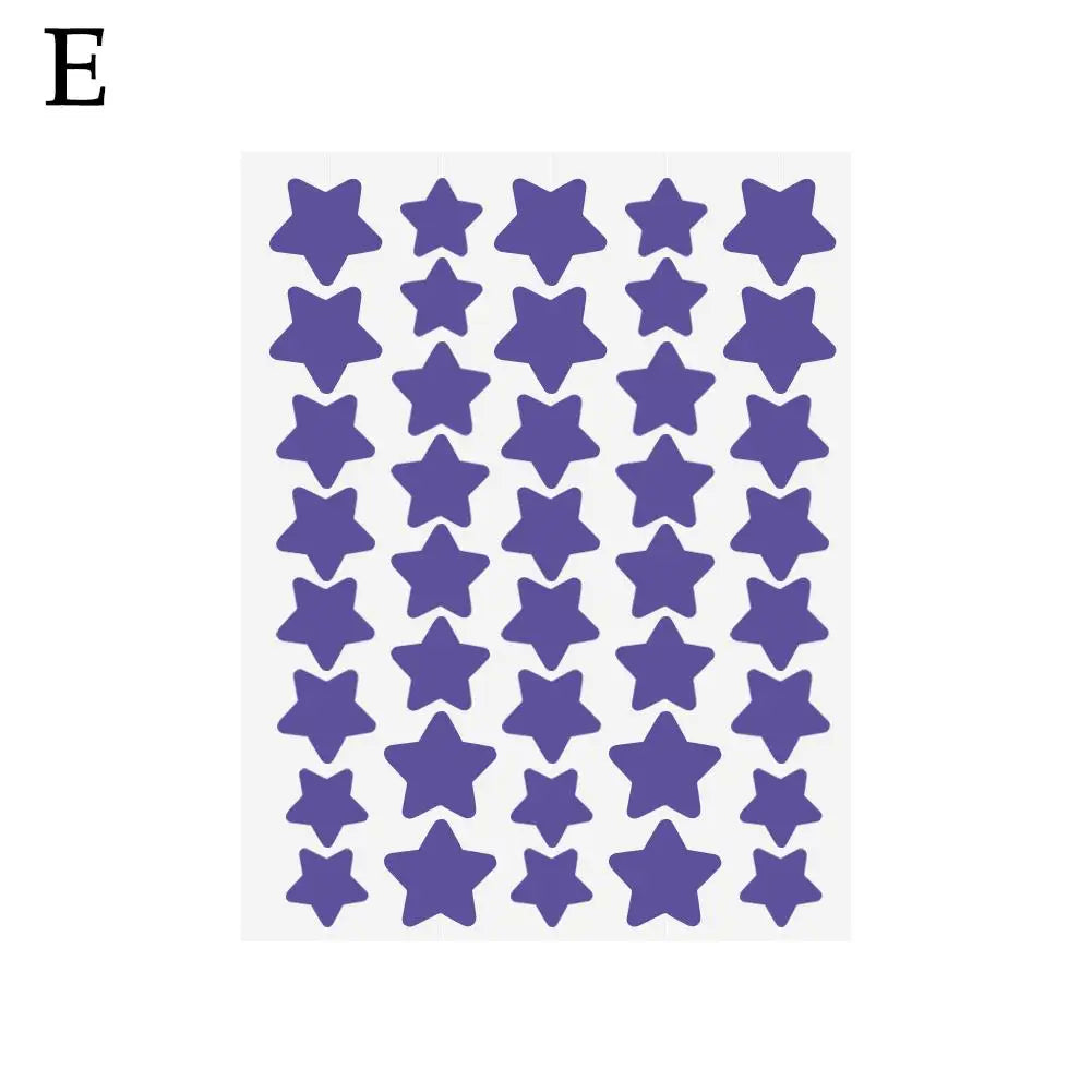 40pcs Colorful PE Pimple Patches Cute Star Shaped Pimple Cover Sticker Invisible Pimple Cover Removal Pimple Patch Oasis Select E CN