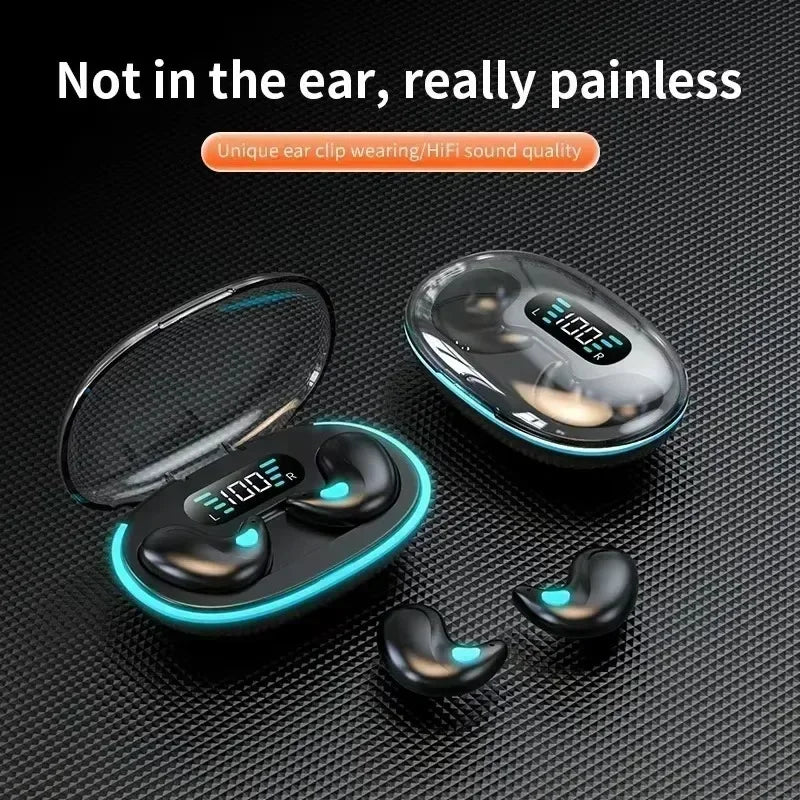 X55 Earphones Wireless Earphones Headphones Noise Reduction Sport Game Sleep Bluetooth 5.0 Earbuds HIFI Stereo Music Headset Oasis Select