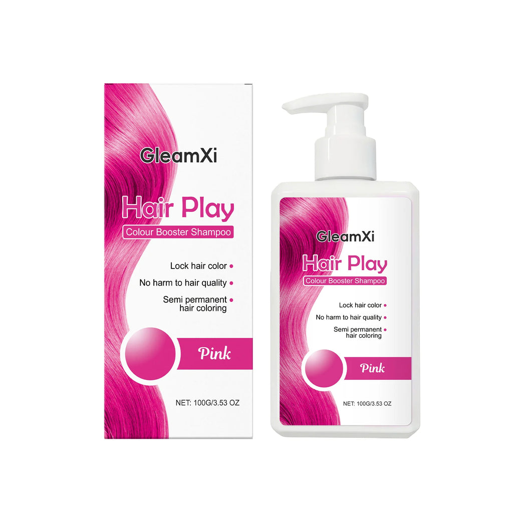 Hair Coloring Shampoo Color Enhance Hair Dye Protection Fade Yellow After Bleach Hair Non-Irritating Fixing Hair Dye Shampoo Oasis Select Pink