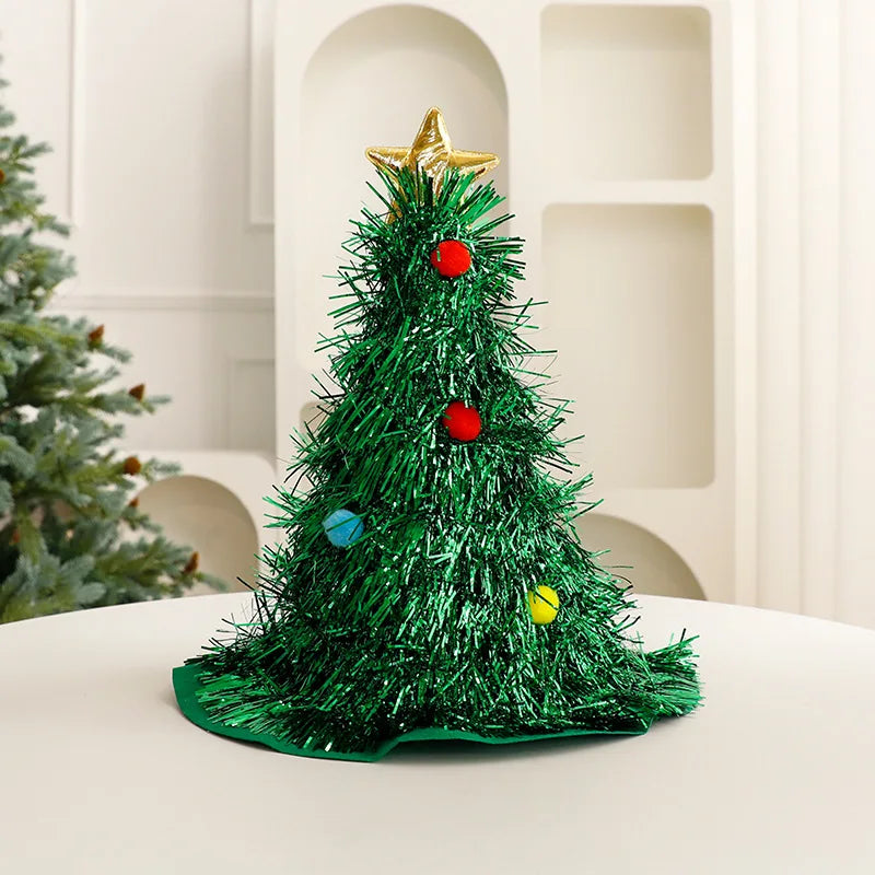 Magic Christmas Tree Hat Christmas Decoration Gift Headwear Oasis Select