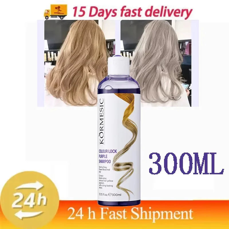 Purple Toning Shampoo 300ml – Color Fix for Blonde & Gray Hair
