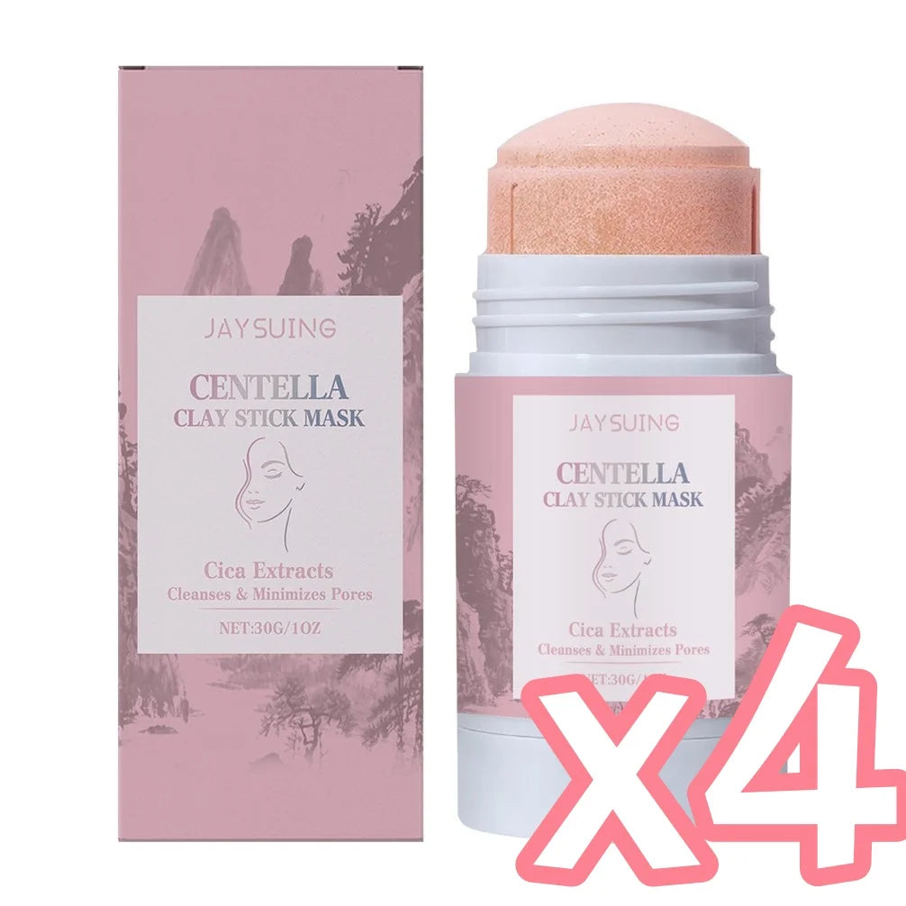 Centella Asiatica Clay Mask Stick – Pore Minimizer & Blackhead Clay Face Mask Oasis Select 30g Boxed x 4