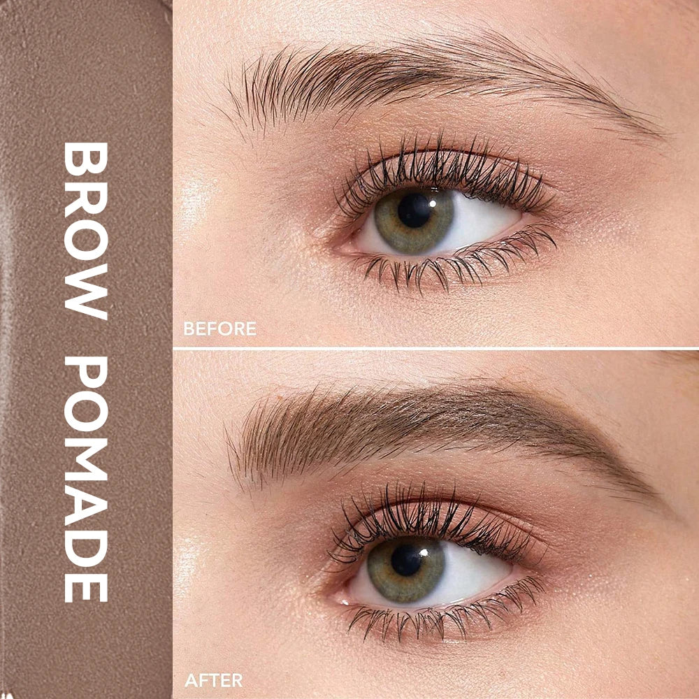 Matte Brown Black Wild Eyebrow Cream 3D Natural Tint Eyebrow Enhancers Gel Wax Waterproof Lasting Eye Makeup Cosmetic Tools Oasis Select