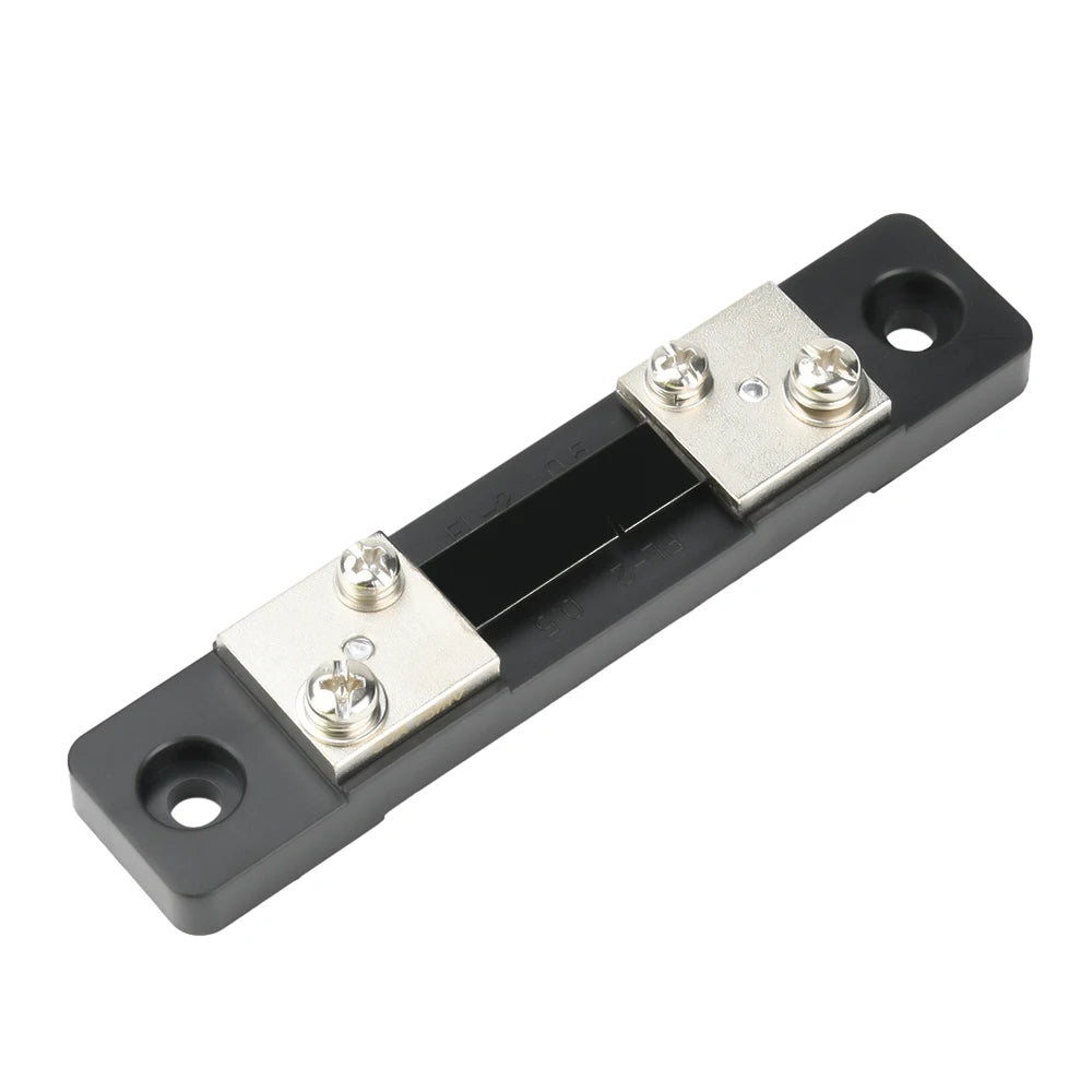 1pcs 50A 75mV Amp Meter Ammeter 0-50A Shunt Resistors Resistance for DC Current Measure Oasis Select