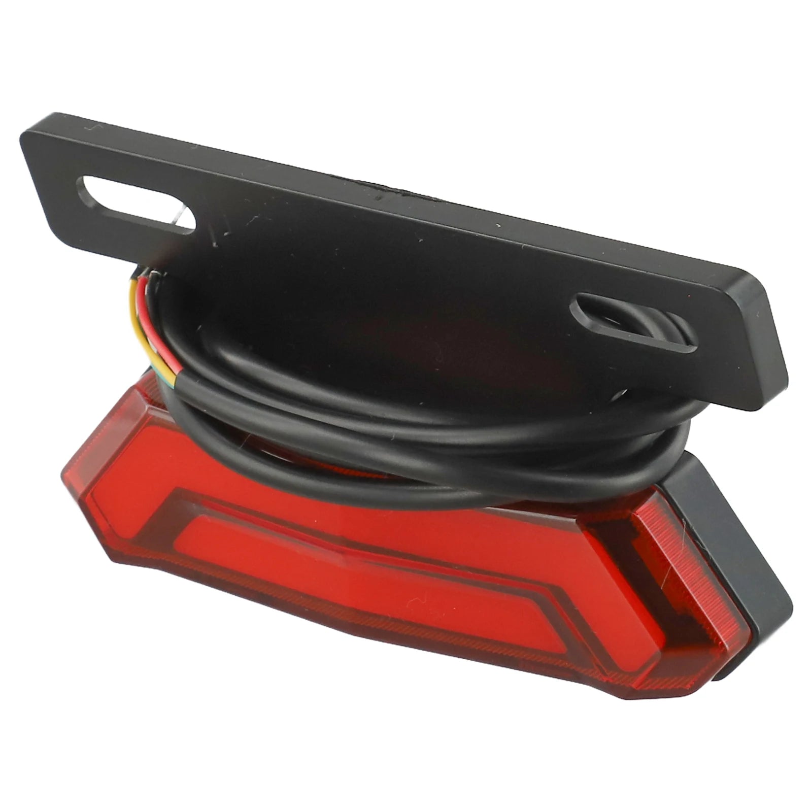 36V 48V Ebike Light Lamp Bike Brake Light Ebike Rear Light 4 Pin Wiring ABS Plastic Material Brake Light Function Oasis Select