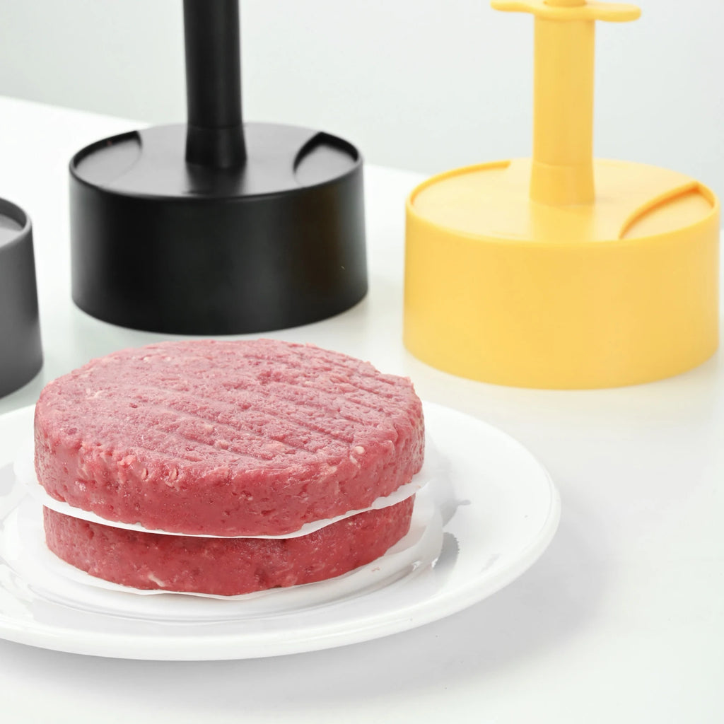 Manual Hamburger Patty Press | Food-Grade ABS Burger Mold