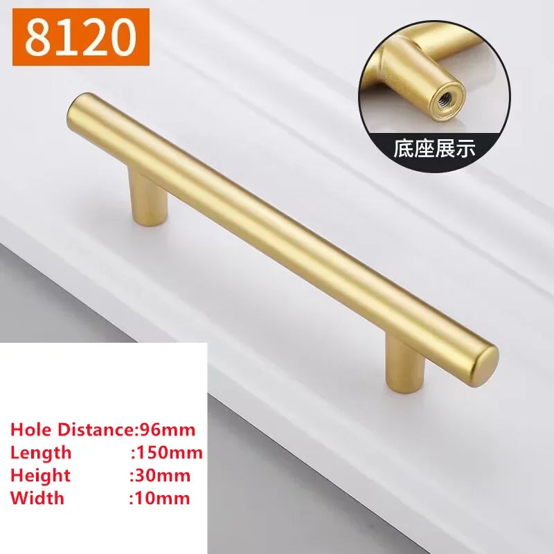 Handles Drawer Cabinet Furniture Kitchen Handles for Cabinet Knob Door Drawer Furniture Kitchen Knob Golden Simplicity Hardware Oasis Select 8835-96