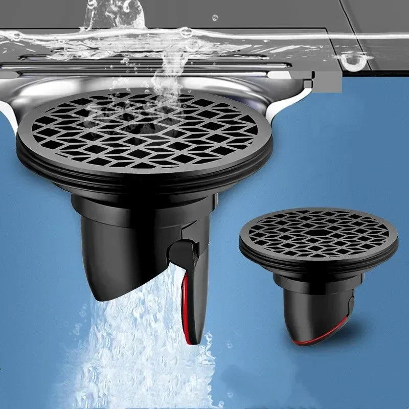 1PCS Deodorant Drain Core Toilet Insect-proof Anti-odor Floor Drain Cover Shower Sewer Hair Strainer for Bathroom Accessories Oasis Select Default Title