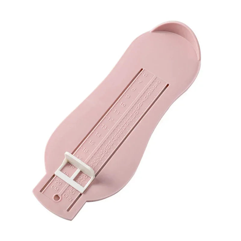 Kids Toddler Foot Measure Gauge Shoes Size Measuring Ruler Tool Baby Boy Girl Children's Foot Length Measuring Ruler Fittings Oasis Select Pink