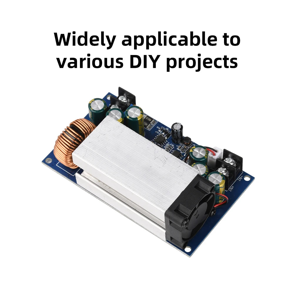 Buck Converter 600W 25A DC-DC 12V-75V TO 5V 19V 21V 24V 48V Adjustable Buck Converter Step-Down Power Module DIY Buck Regulator Oasis Select