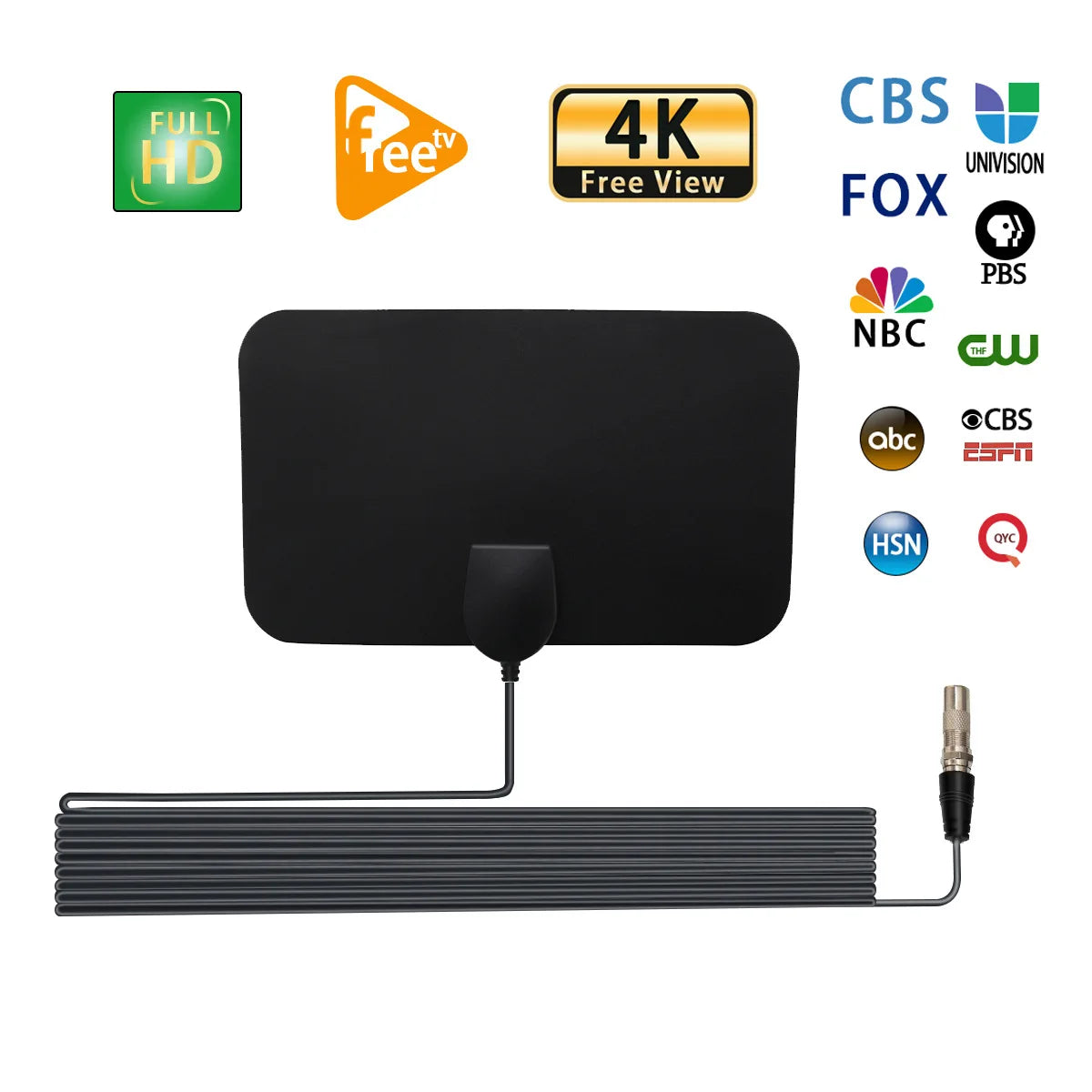 Cross-border European and American indoor digital TV ground wave antenna mini HDTV antenna DVB-T Oasis Select