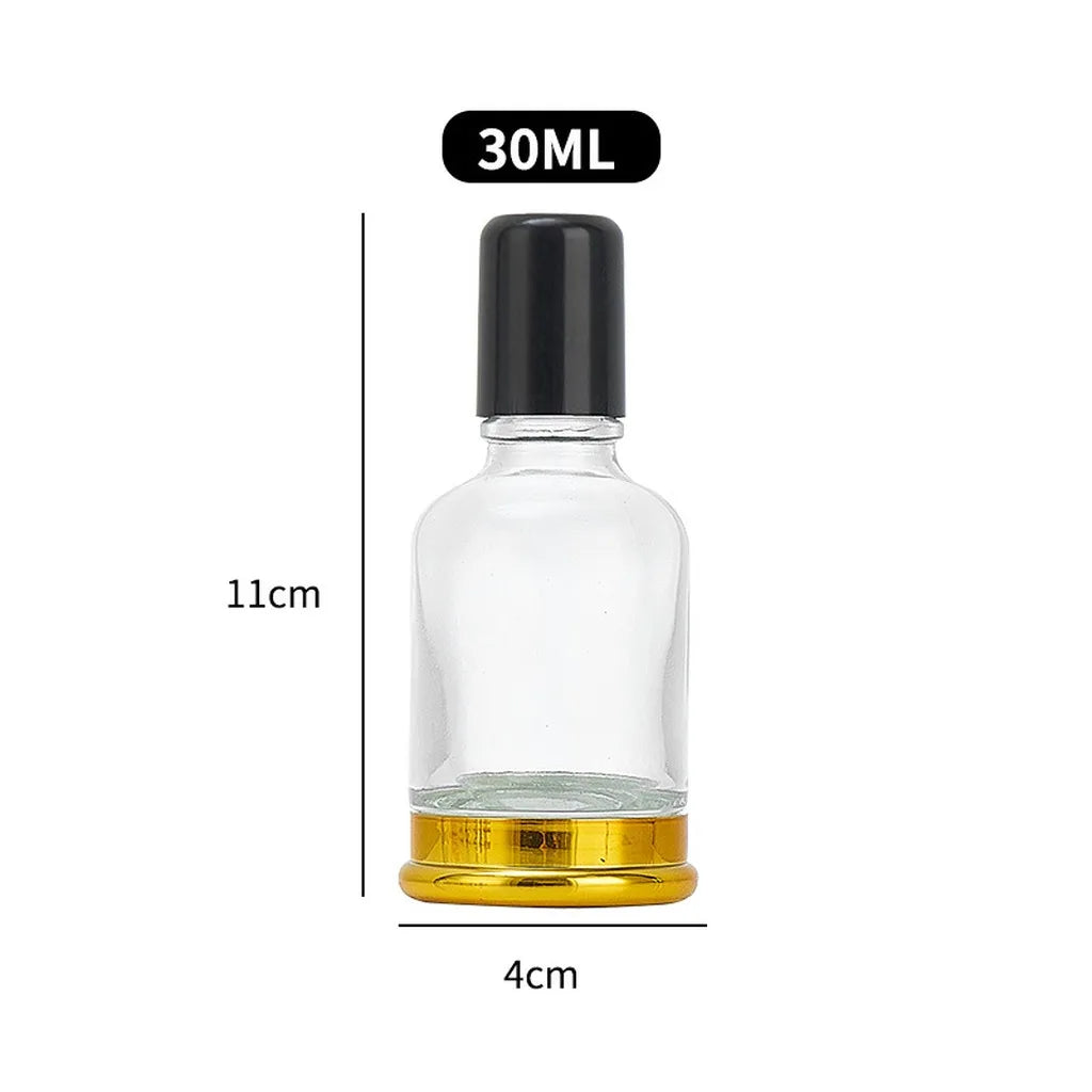 Amber Glass Refillable Atomizer Bottle – Perfume & Essential Oil