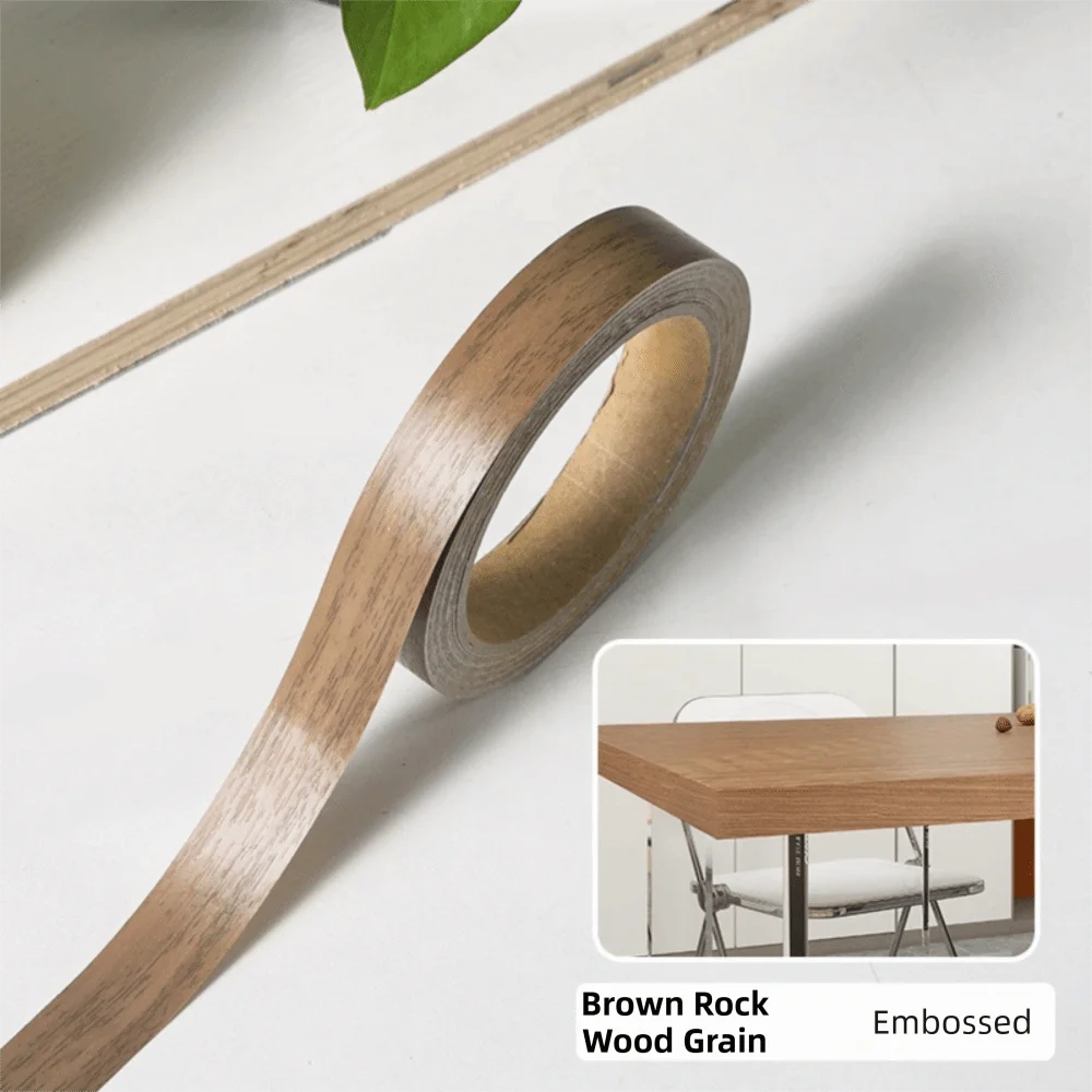 Wood Grain Veneer Edge Banding Tape – Self-Adhesive 2cm×10m