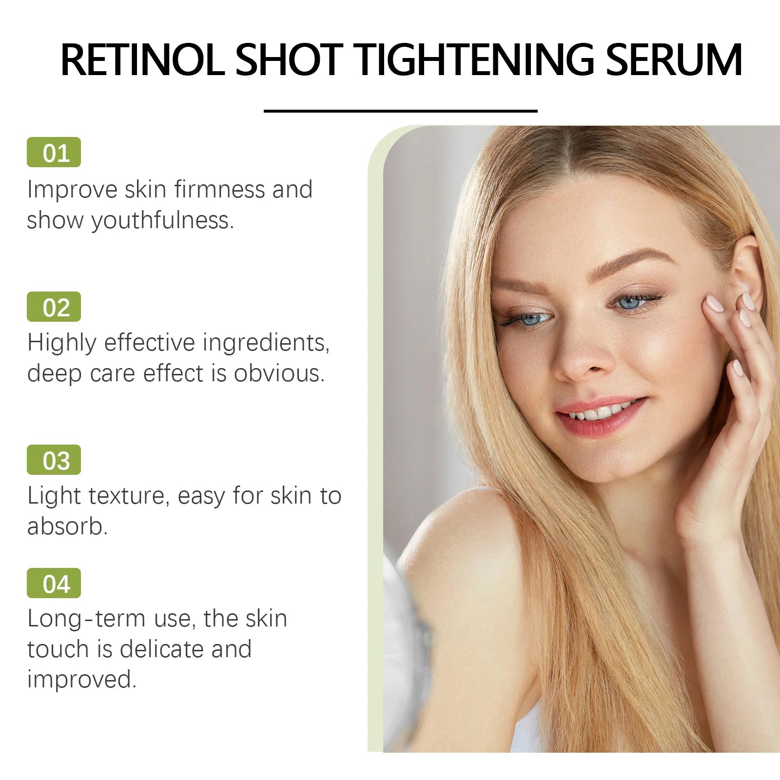 Hoygi Retinol Face Serum – Firming, Anti-Aging & Pore Minimizer Retinol Face Serum Oasis Select