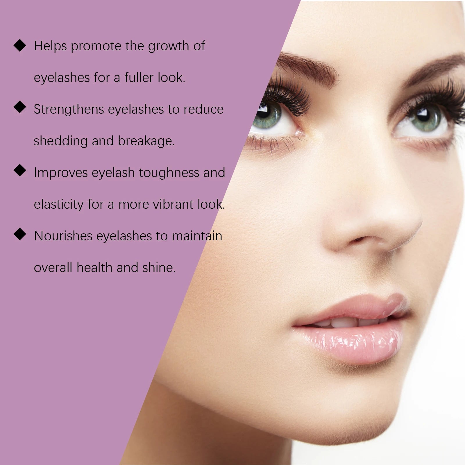 Eyelash Growth Serum Lengthening Lash Powerful Makeup Thicker Lashes Natural Curling Lash Lifting Repair Eyelash Enhance Essence Oasis Select