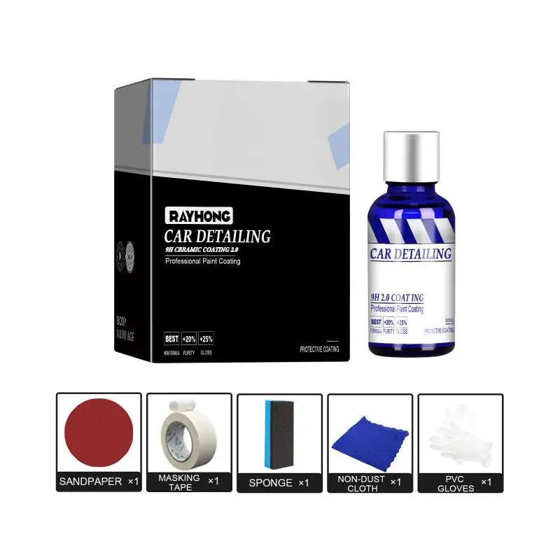 Automotive Ceramic Nano Coating Solution Superhydrophobic Crystal Plating Film Waterproof Nano Ceramic Refurbished Car Paint Oasis Select