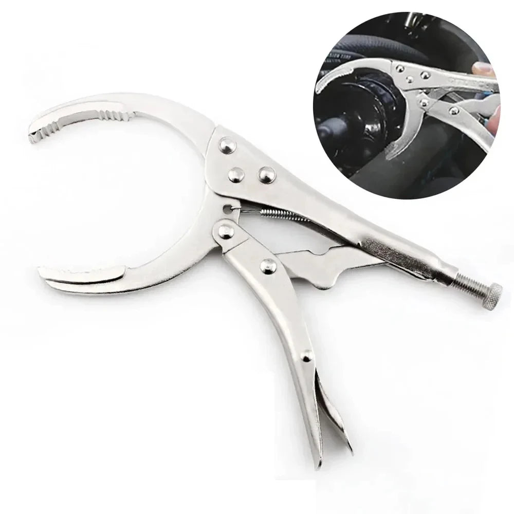 Adjustable Multi-Function Engine Oil Filter Wrench Clamp Grid Oil Change Car Disassembly Tool Repair Clamp Filter Wrench Oasis Select