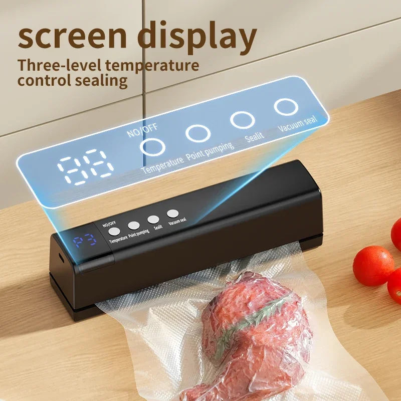GUOHE Mini Wireless Vacuum Sealer – Portable Food Sealing Machine
