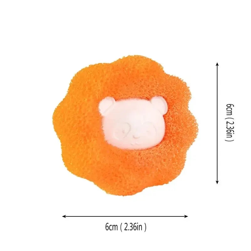 Pet Hair Remover Reusable Ball Laundry Washing Machine Filter Wool Sticker Cat Hair Remover Pet Fur Lint Catcher Home Oasis Select