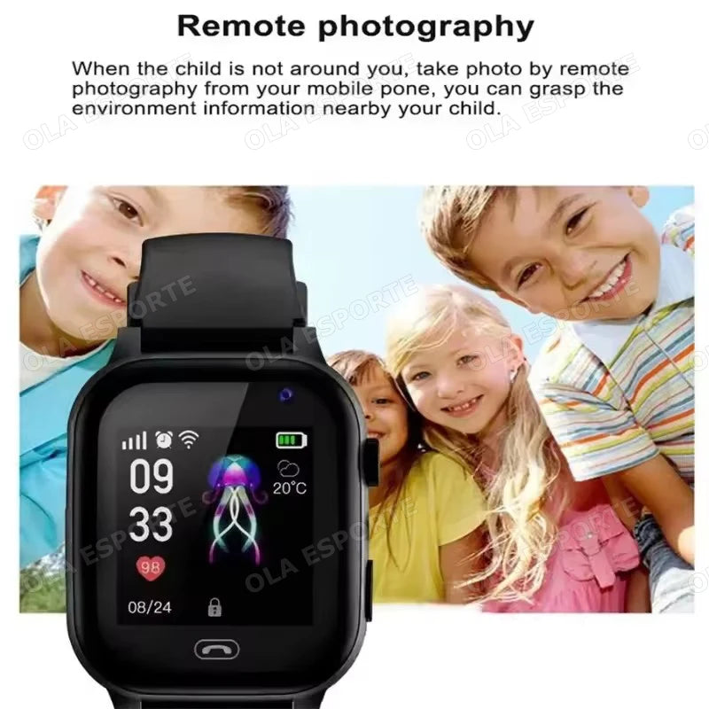 Kids Smart Watch GPS Tracker | SOS Call, Video Call & 2G SIM
