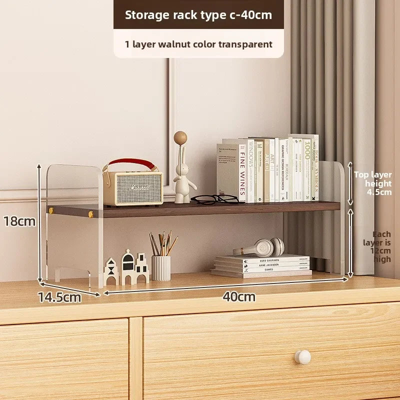 Multi-functional Cosmetics Shelf Desktop Multi-layer Finishing Storage