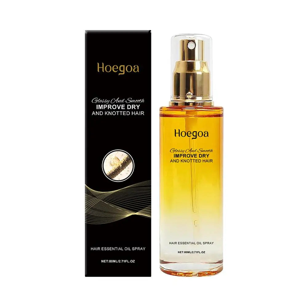 Hair Essential Oil Spray – Anti-Frizz, Smooth & Lightweight Hair Treatment Oil Oasis Select 80ml X1