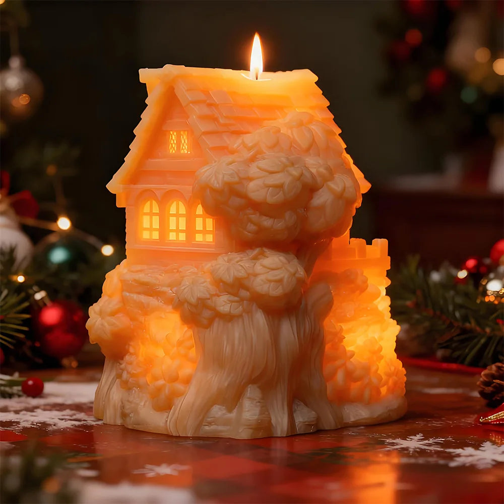 Santa Claus Mold High-Quality Christmas Silicone Mold Miniature Candle Mold Odorless For Holiday Gifts Handicraft Workshops Oasis Select