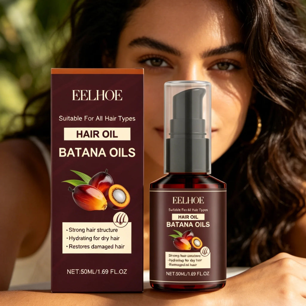 EELHOE Batana Hair Oil – Anti-Frizz Deep Nourishing Repair Hair Treatment Oil Oasis Select